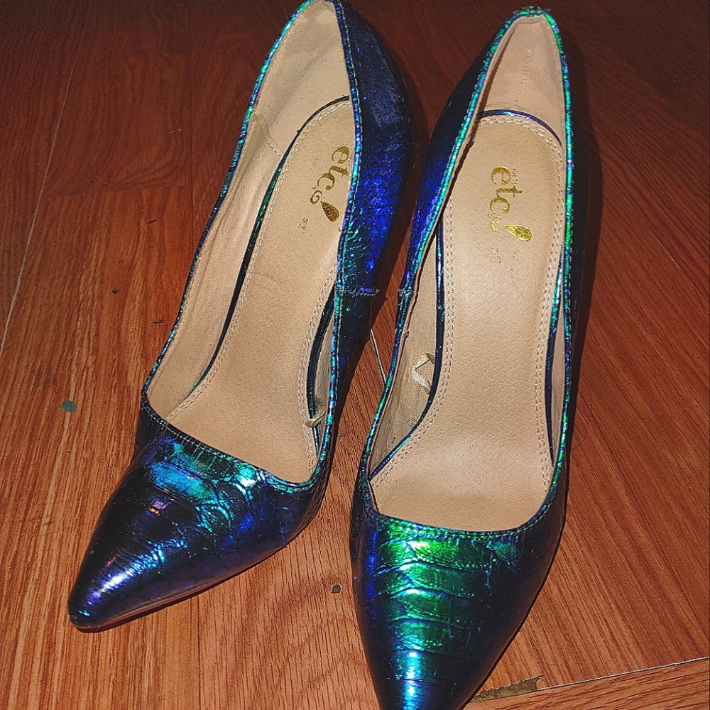 Mermaid Scale Pumps